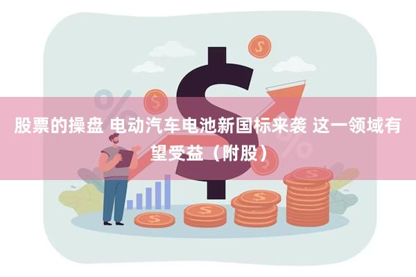 股票的操盘 电动汽车电池新国标来袭 这一领域有望受益（附股）