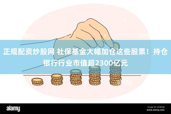 正规配资炒股网 社保基金大幅加仓这些股票！持仓银行行业市值超2300亿元