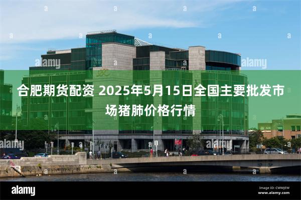合肥期货配资 2025年5月15日全国主要批发市场猪肺价格行情