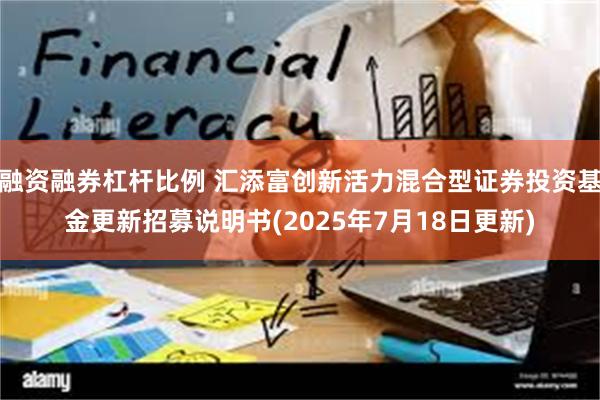 融资融券杠杆比例 汇添富创新活力混合型证券投资基金更新招募说明书(2025年7月18日更新)