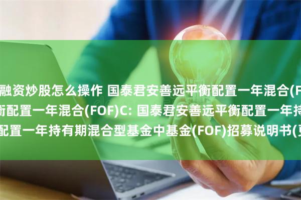 融资炒股怎么操作 国泰君安善远平衡配置一年混合(FOF)A,国泰君安善远平衡配置一年混合(FOF)C: 国泰君安善远平衡配置一年持有期混合型基金中基金(FOF)招募说明书(更新)(2025年第1号)